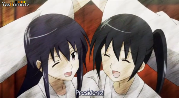 Meme divertido anime seitokai yakuindomo humor de parejas shino